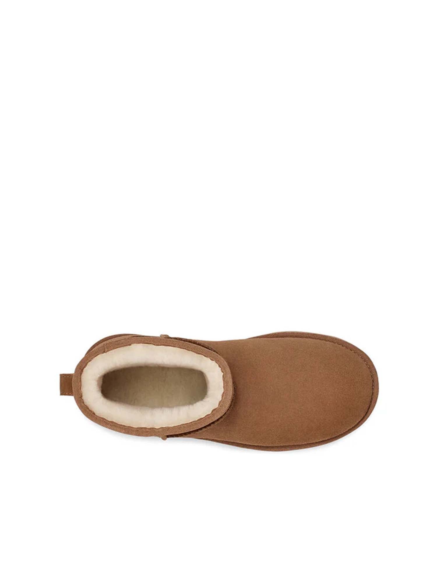 Ugg Stivali Con Plateau Classic Mini Donna Marrone