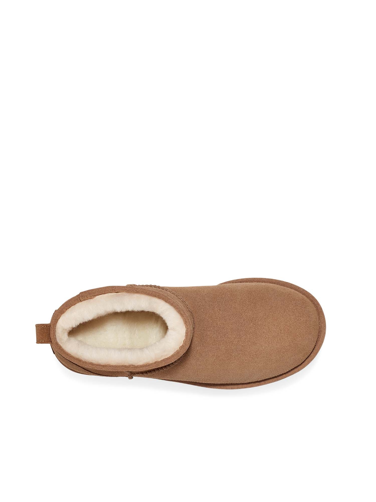 Ugg Stivali Classic Ultra Mini con plateau Marrone