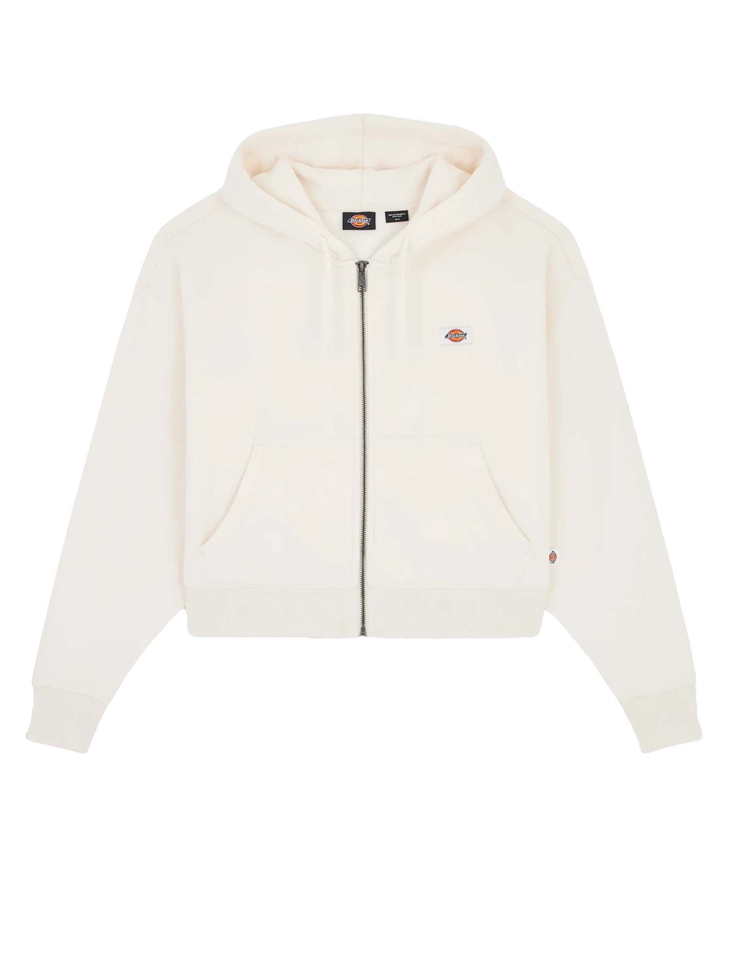 Dickies Oakport Zip Hoodie W Bianco