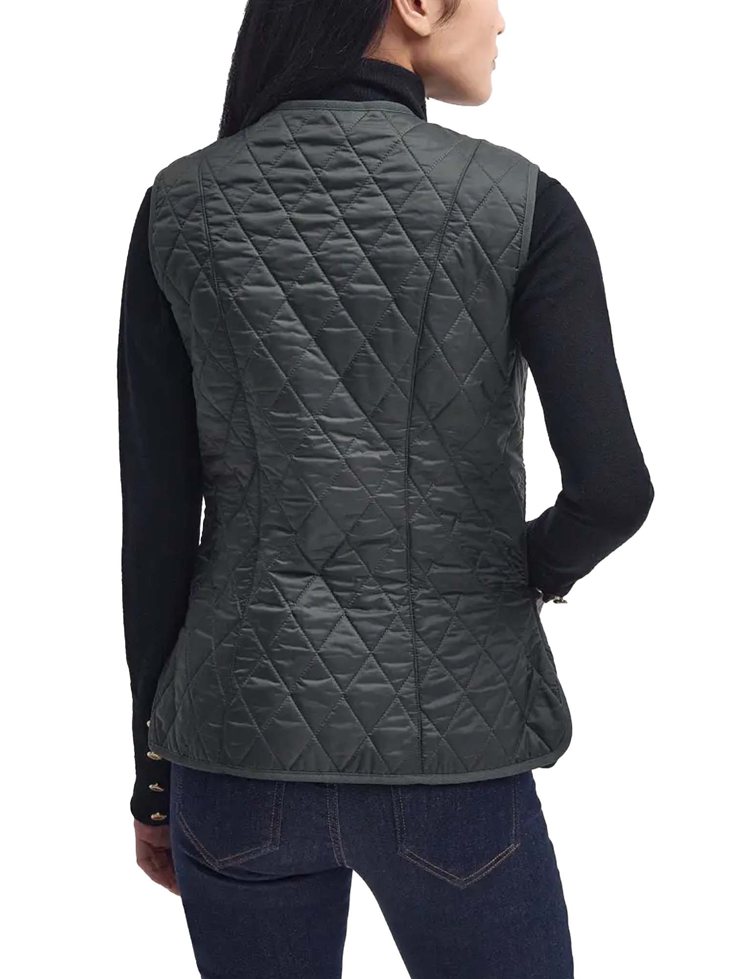 Barbour Gilet/fodera in pile Betty Verde