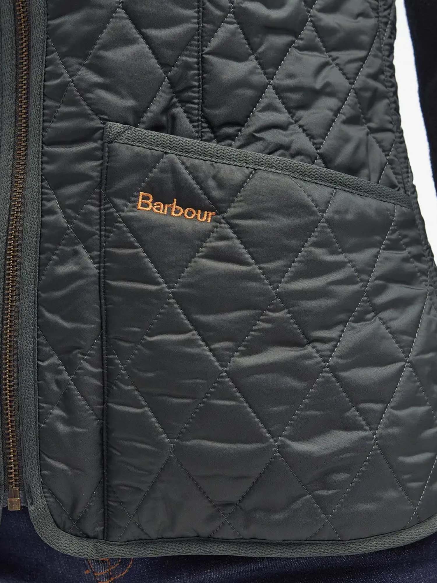 Barbour Gilet/fodera in pile Betty Verde