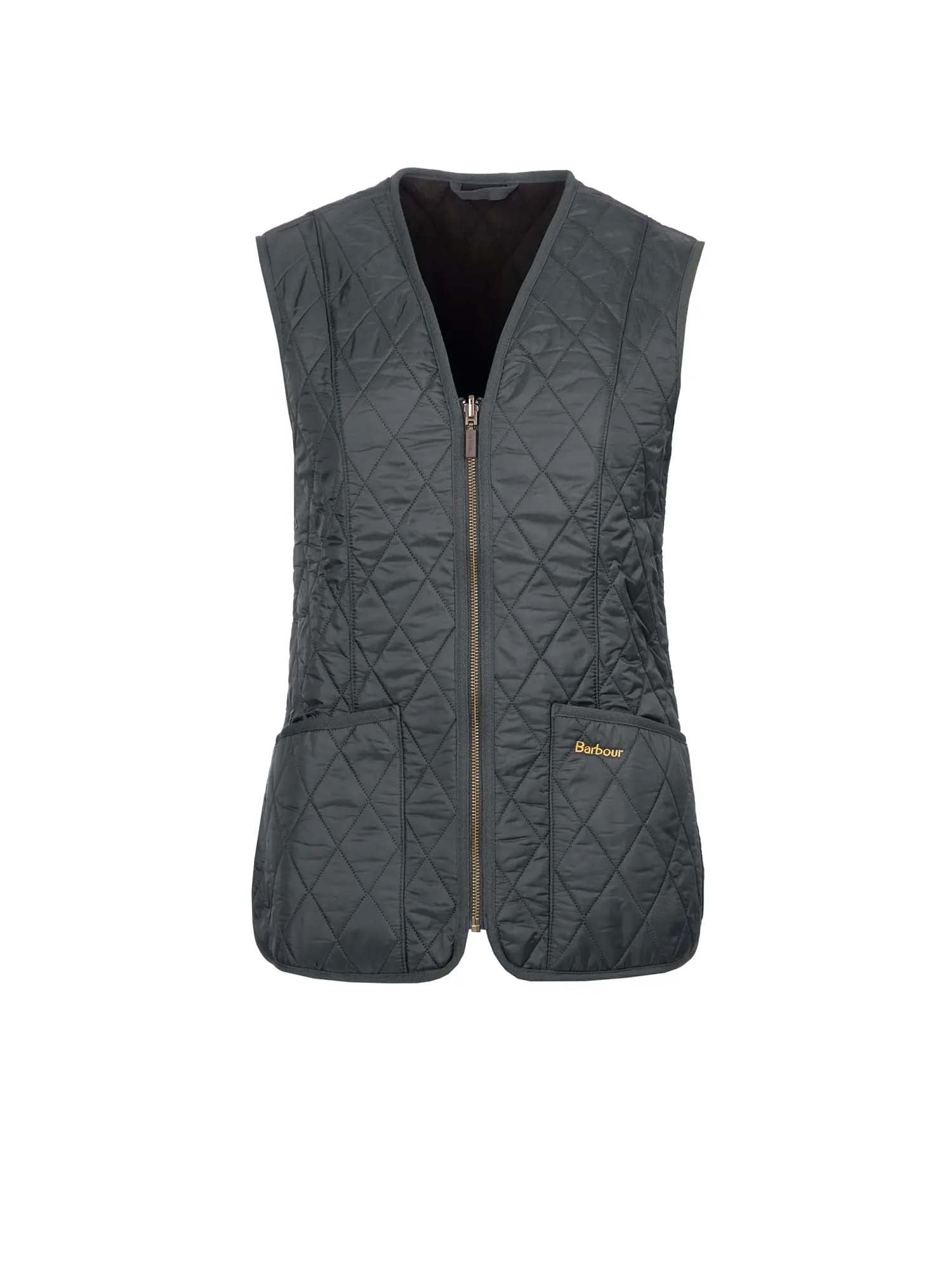Barbour Gilet/fodera in pile Betty Verde