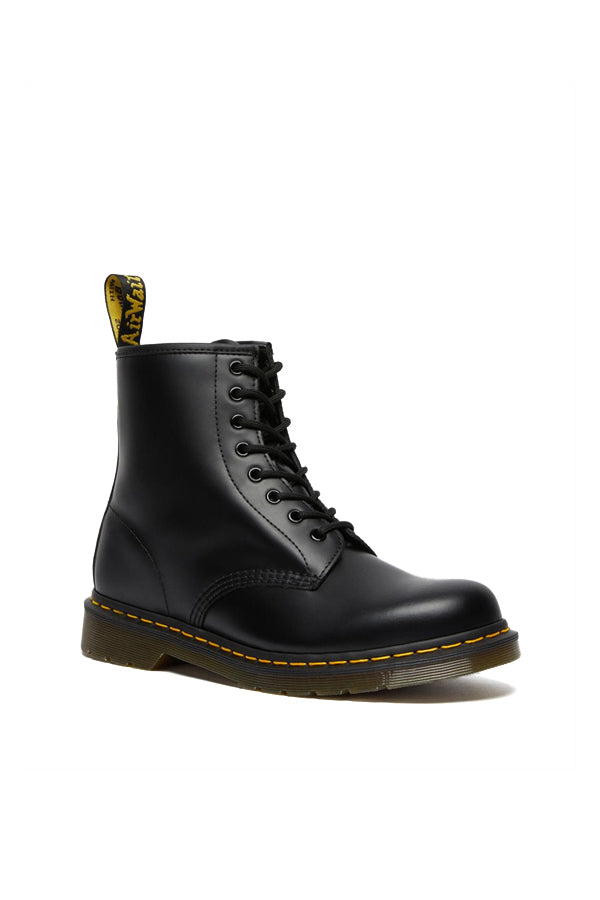 Dr. Martens Stivali stringati 1460 in pelle Smooth Nero