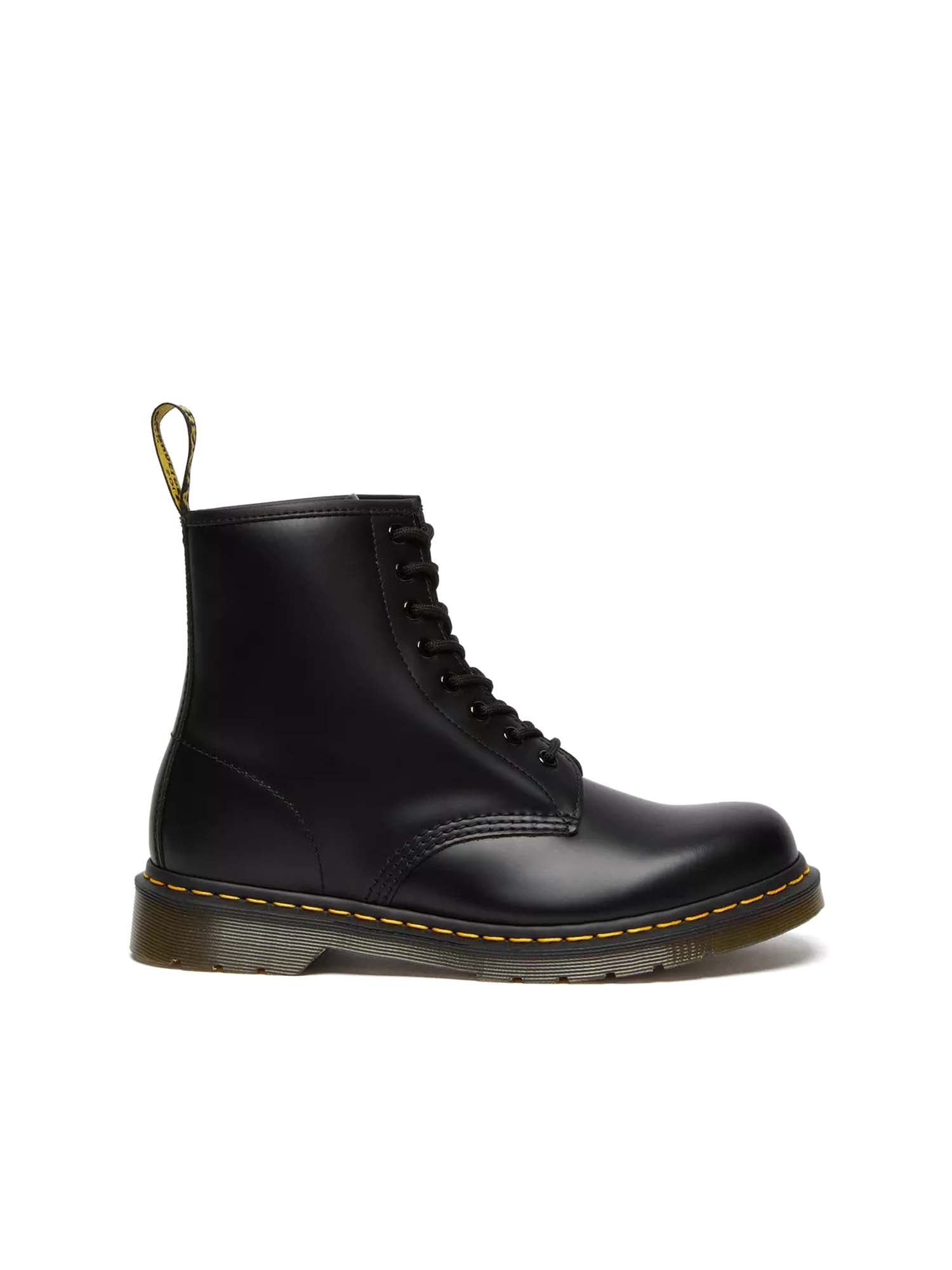 Dr. Martens Stivali stringati 1460 in pelle Smooth Nero