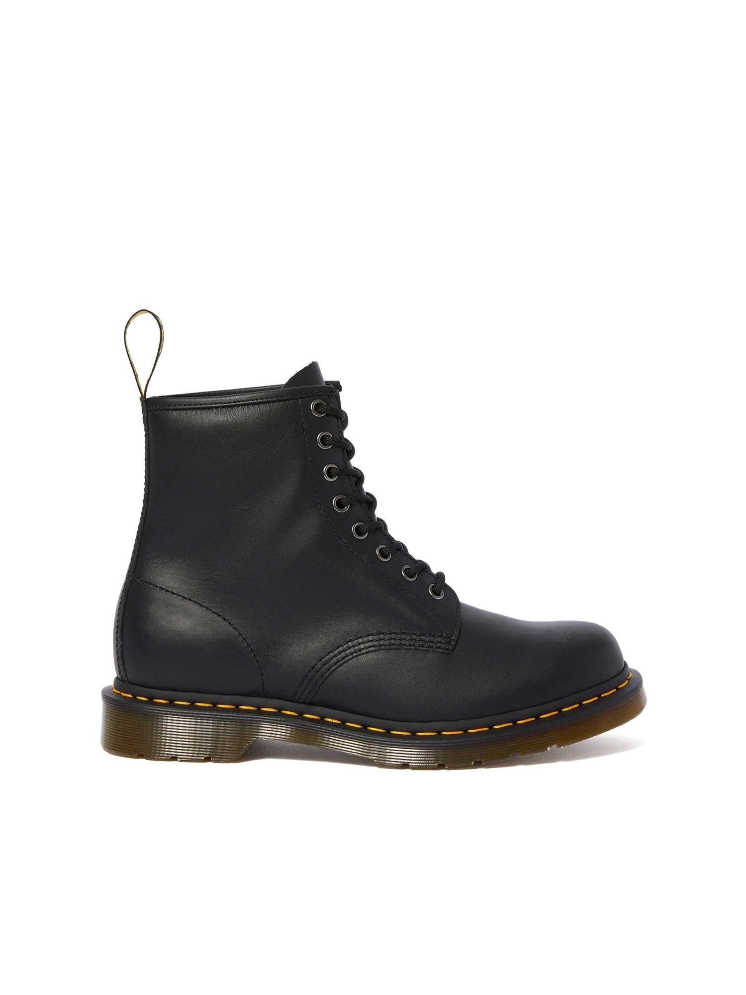 Dr. Martens Stivali stringati 1460 in pelle Nappa Nero