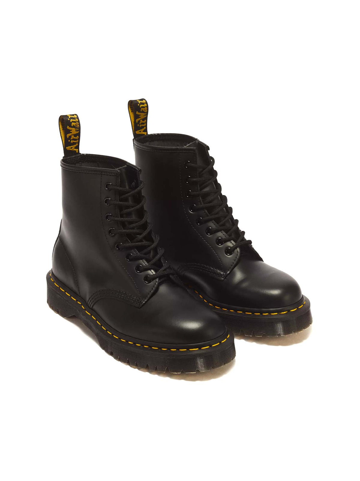 Dr. Martens Stivali Platform Bex 1460 in pelle Smooth Nero