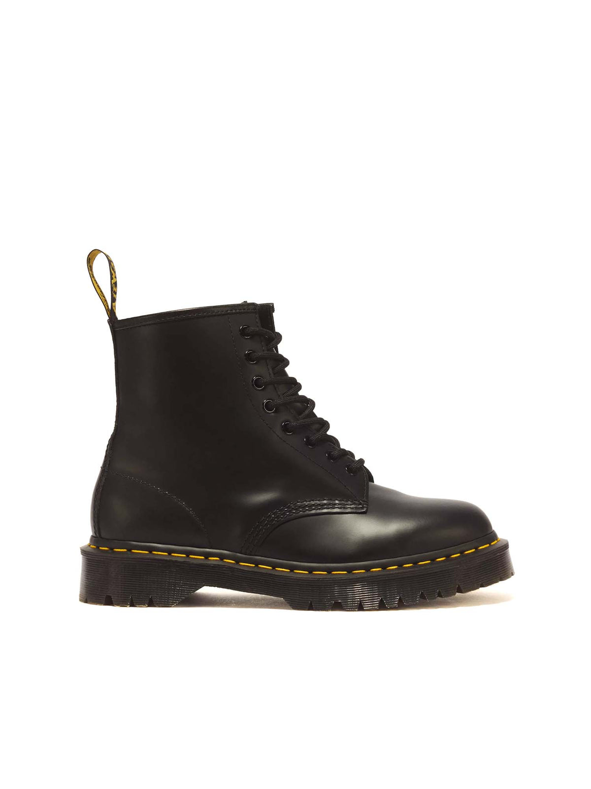 Dr. Martens Stivali Platform Bex 1460 in pelle Smooth Nero