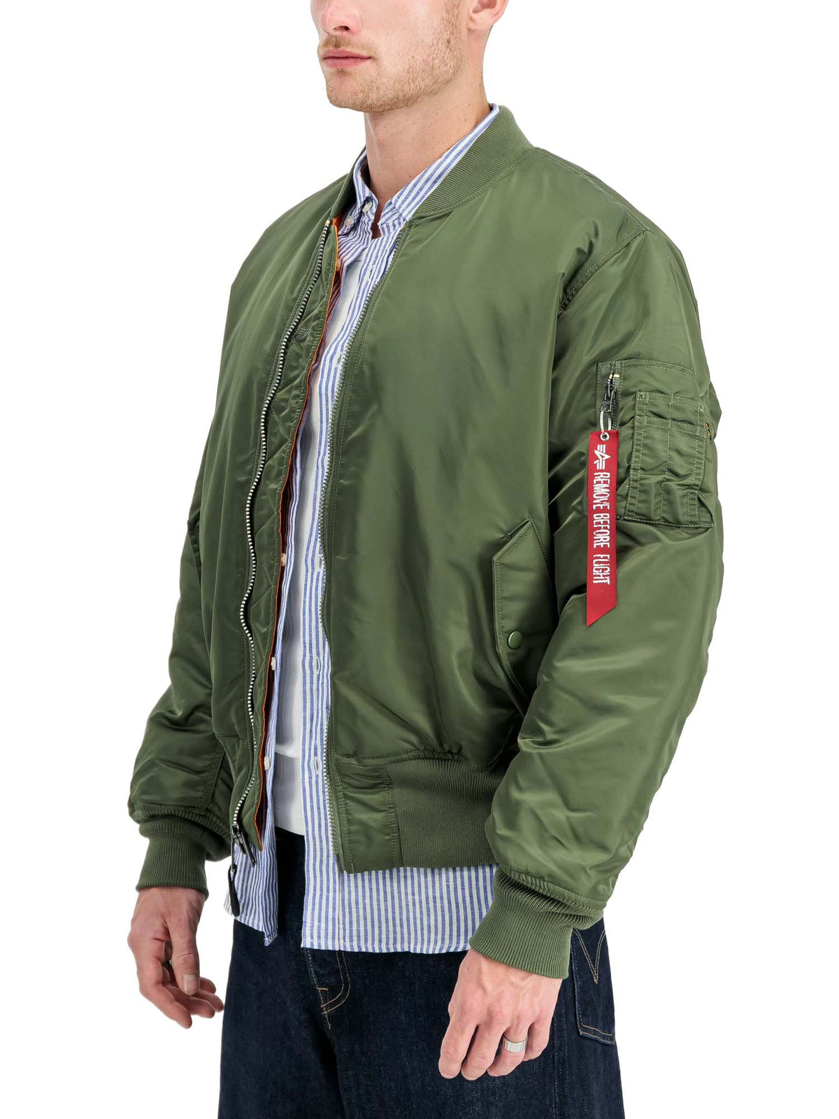 Alpha Industries Giacca MA-1 Heritage Bomber Verde