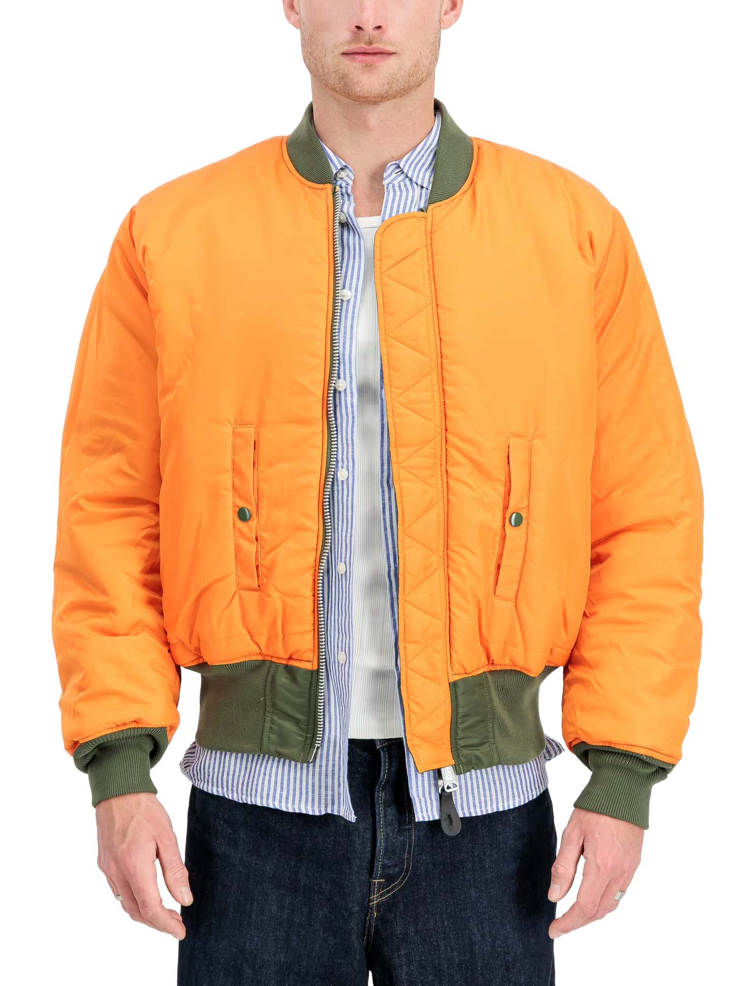 Alpha Industries Giacca MA-1 Heritage Bomber Verde