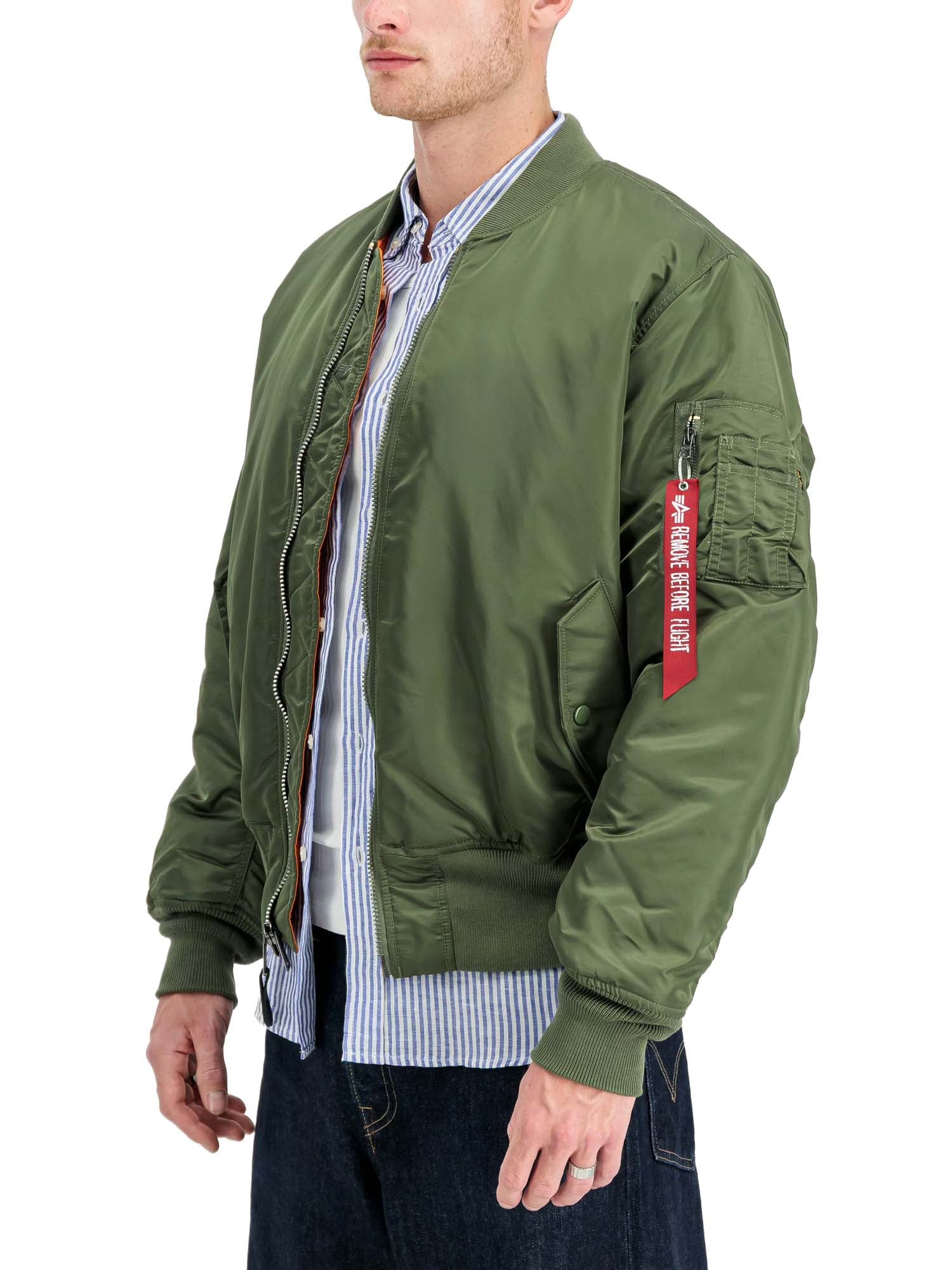 Alpha Industries Giacca MA-1 Heritage Bomber Verde