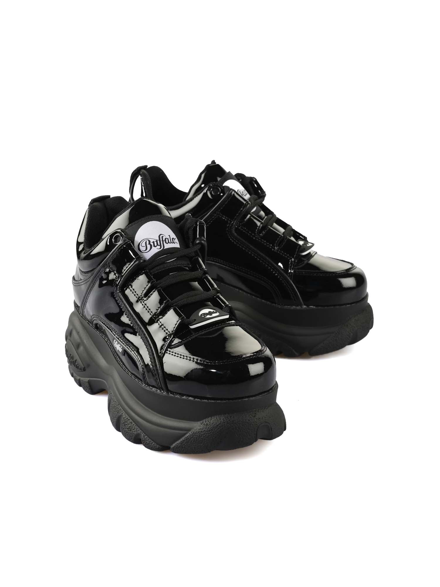 Buffalo Scarpe 1339-14 Patent Leather 2.0 da donna Nero