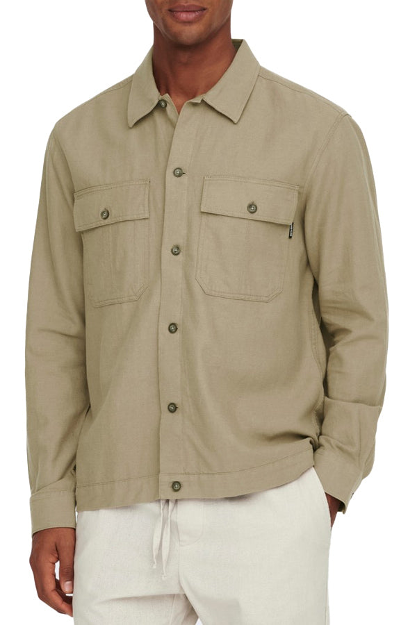 CAMICIE Beige Only & Sons