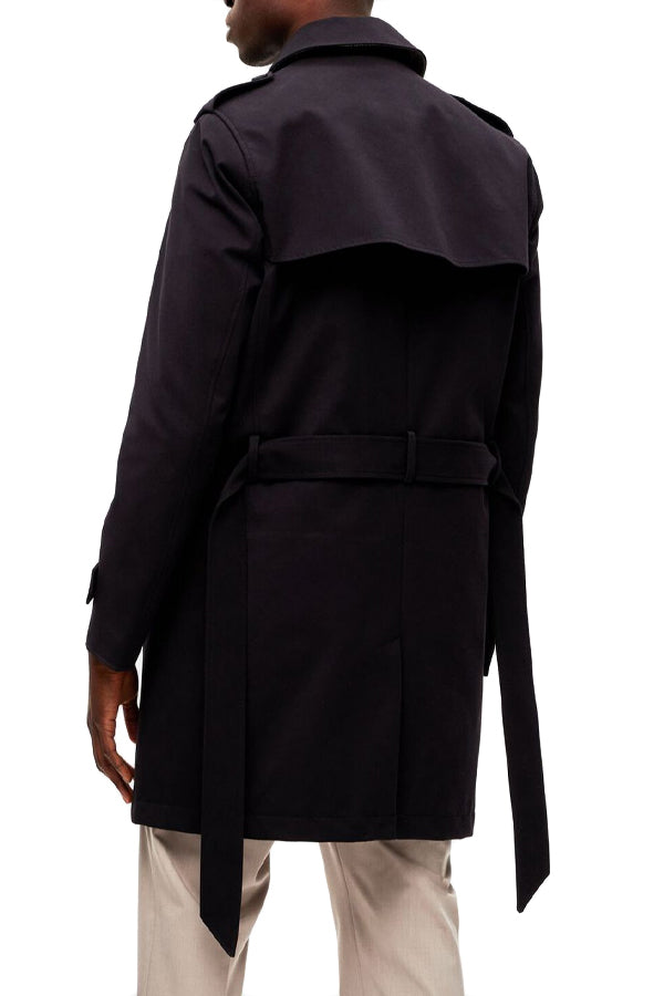 Selected Slhwilliam Trenchcoat Nero