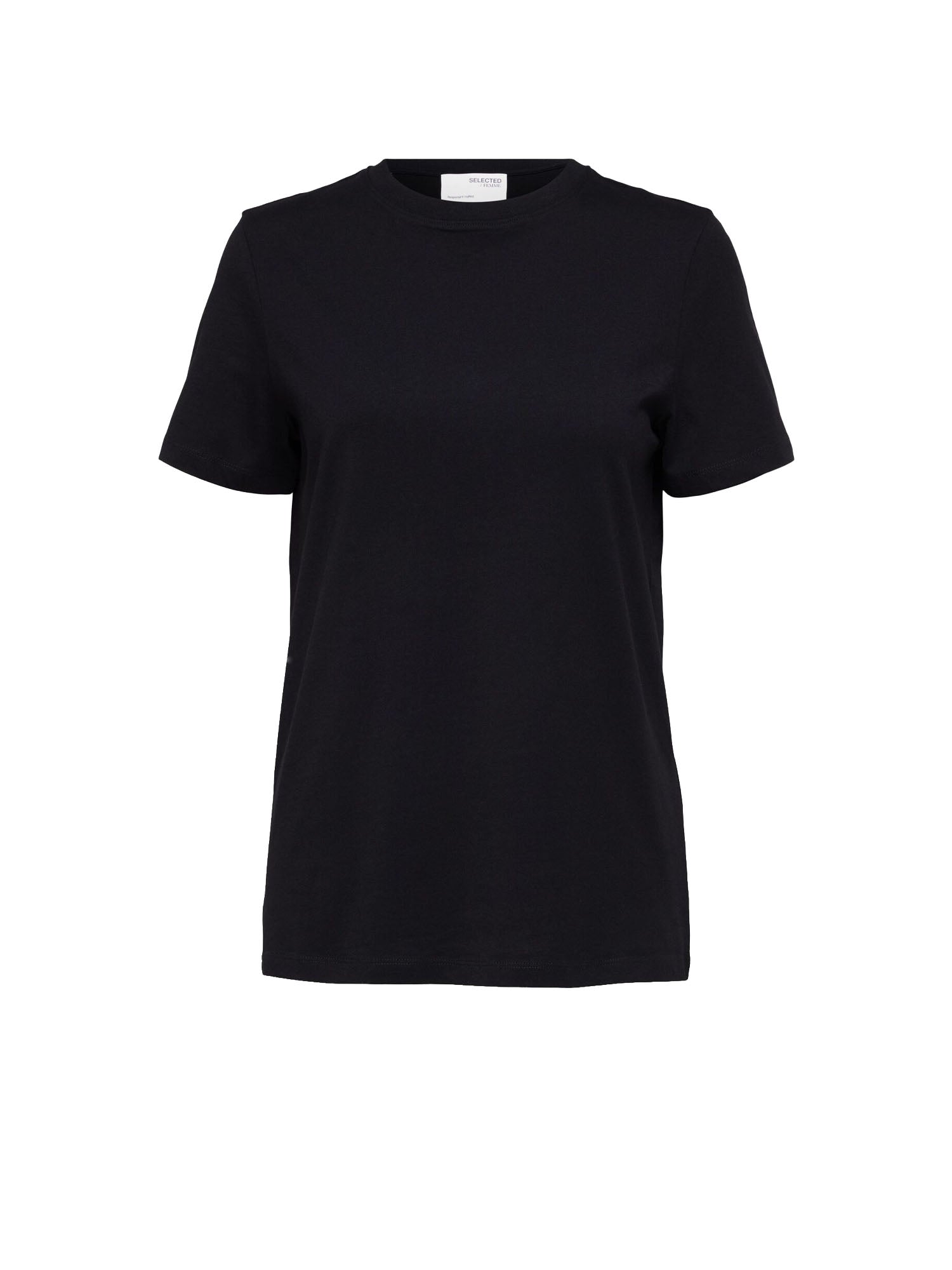 Selected T-shirt Essential Nero
