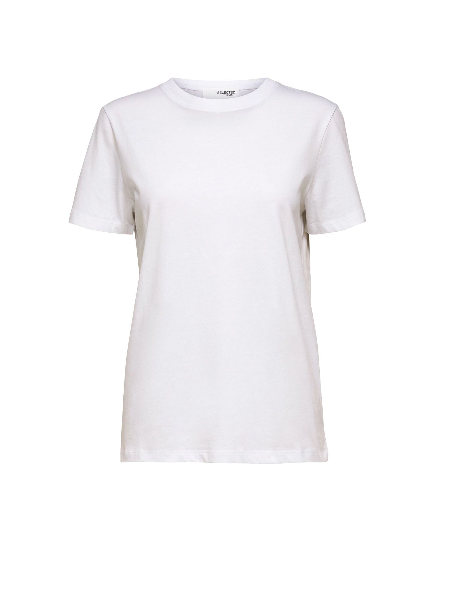 Selected T-shirt Essential Bianco