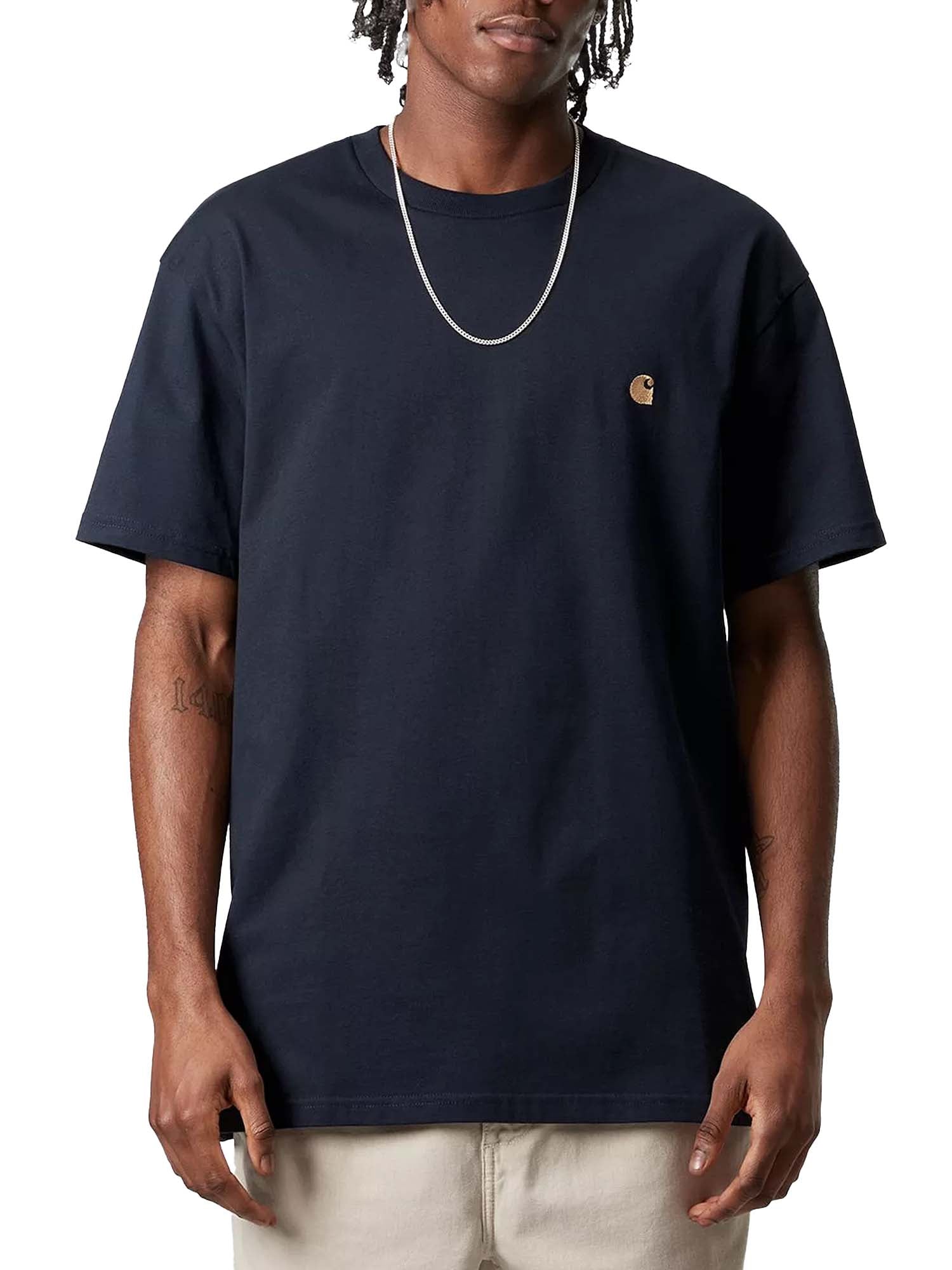 Carhartt Wip S/S Chase T-Shirt Blu