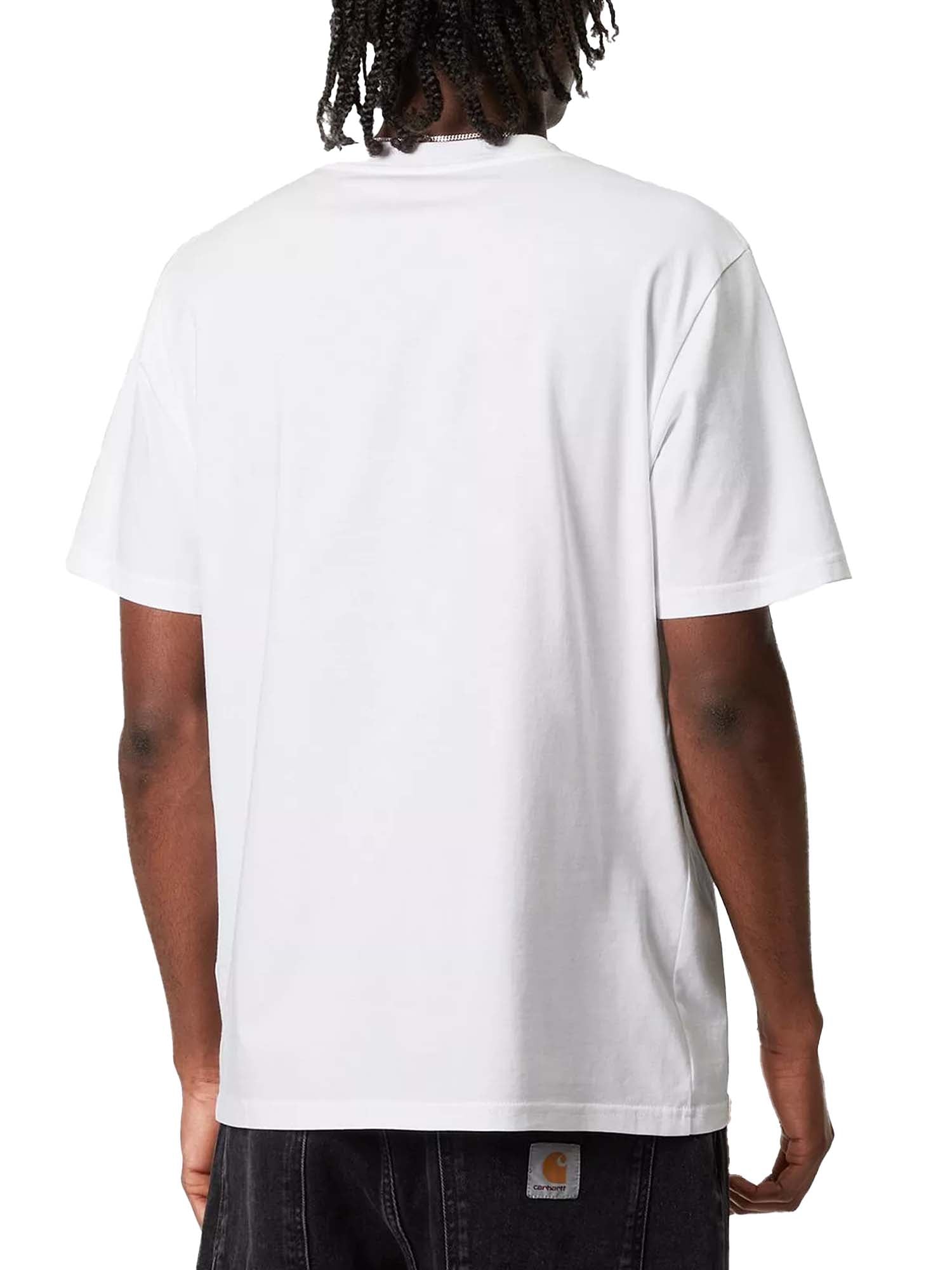 Carhartt Wip S/S Pocket T-Shirt Bianco