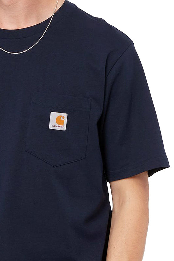Carhartt Wip S/S Pocket T-Shirt Blu