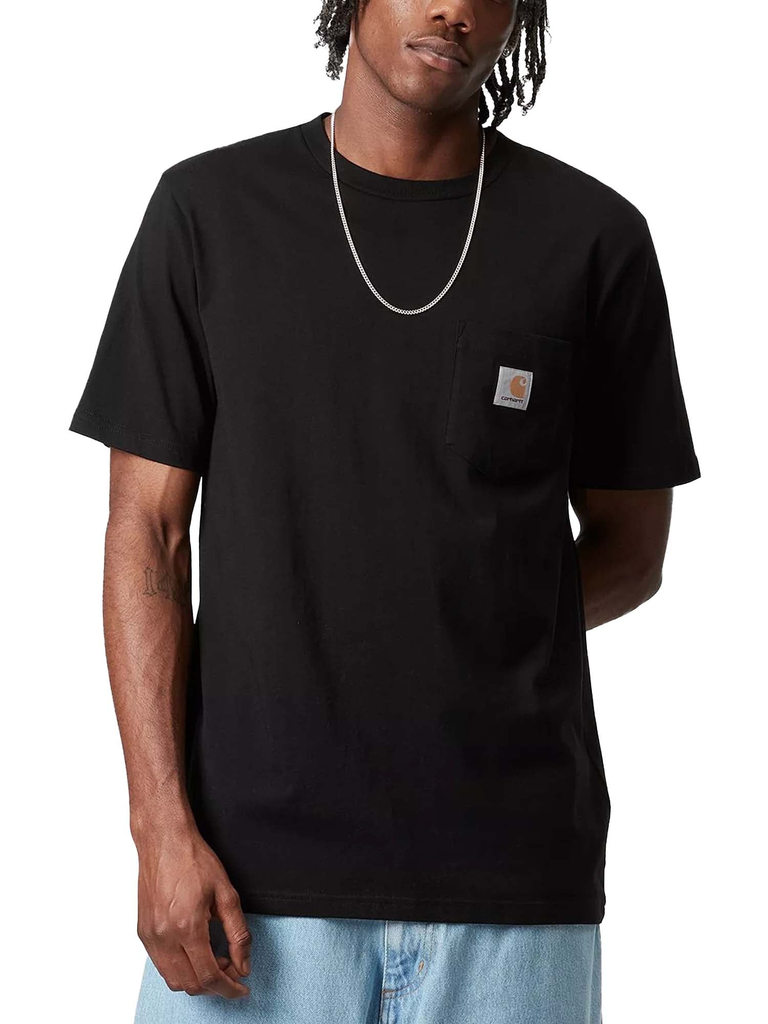 Carhartt Wip S/S Pocket T-Shirt Nero