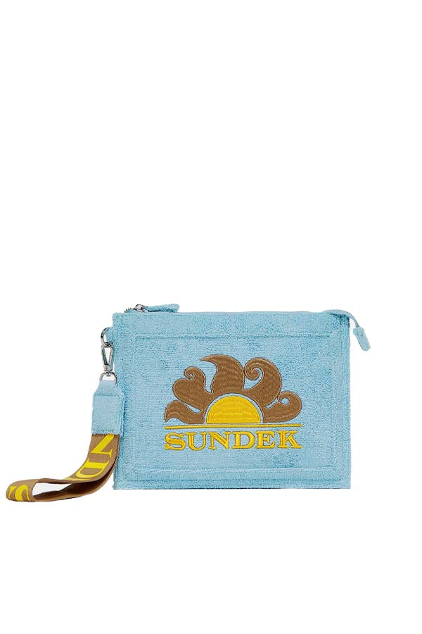Sundek Clutch In Spugna Azzurro
