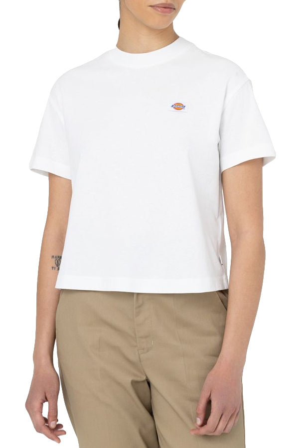 Dickies T-Shirt Oakport A Maniche Corte Bianco