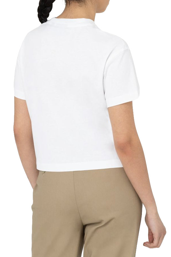 Dickies T-Shirt Oakport A Maniche Corte Bianco