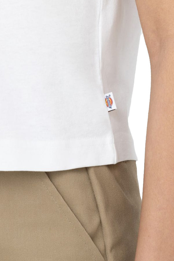 Dickies T-Shirt Oakport A Maniche Corte Bianco