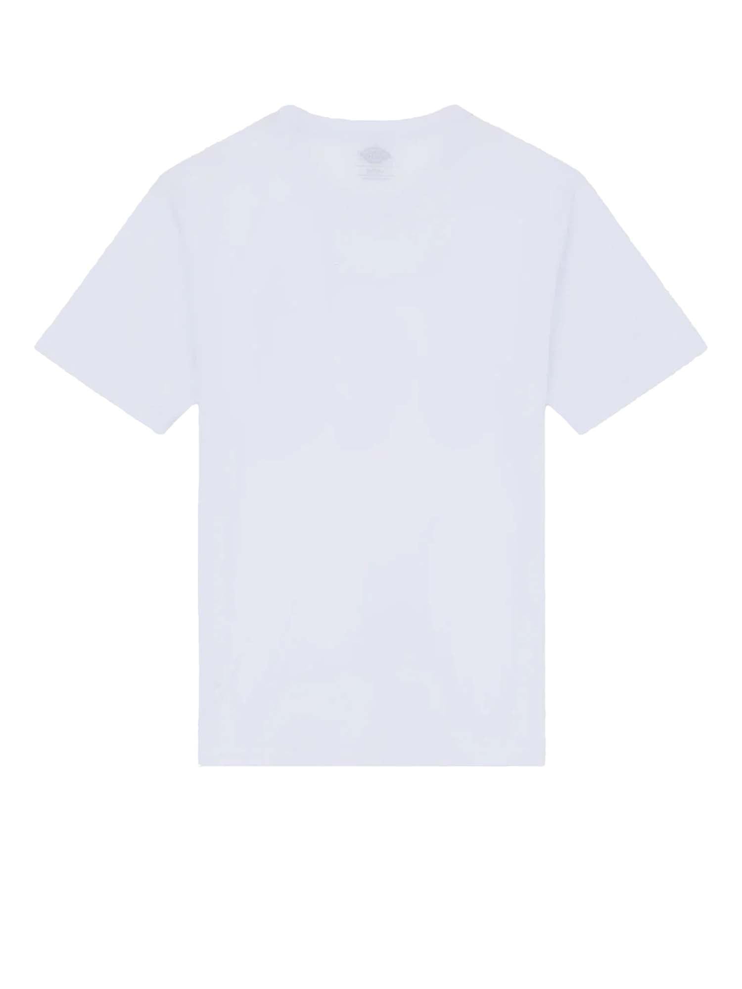 Dickies T-Shirt Mapleton A Maniche Corte Bianco