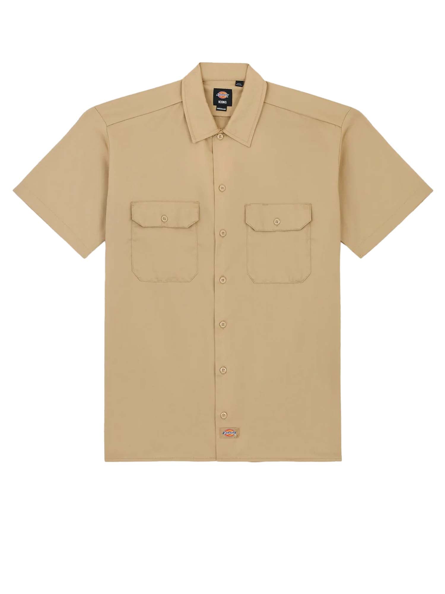 Dickies Camicia Da Lavoro A Maniche Corte Beige