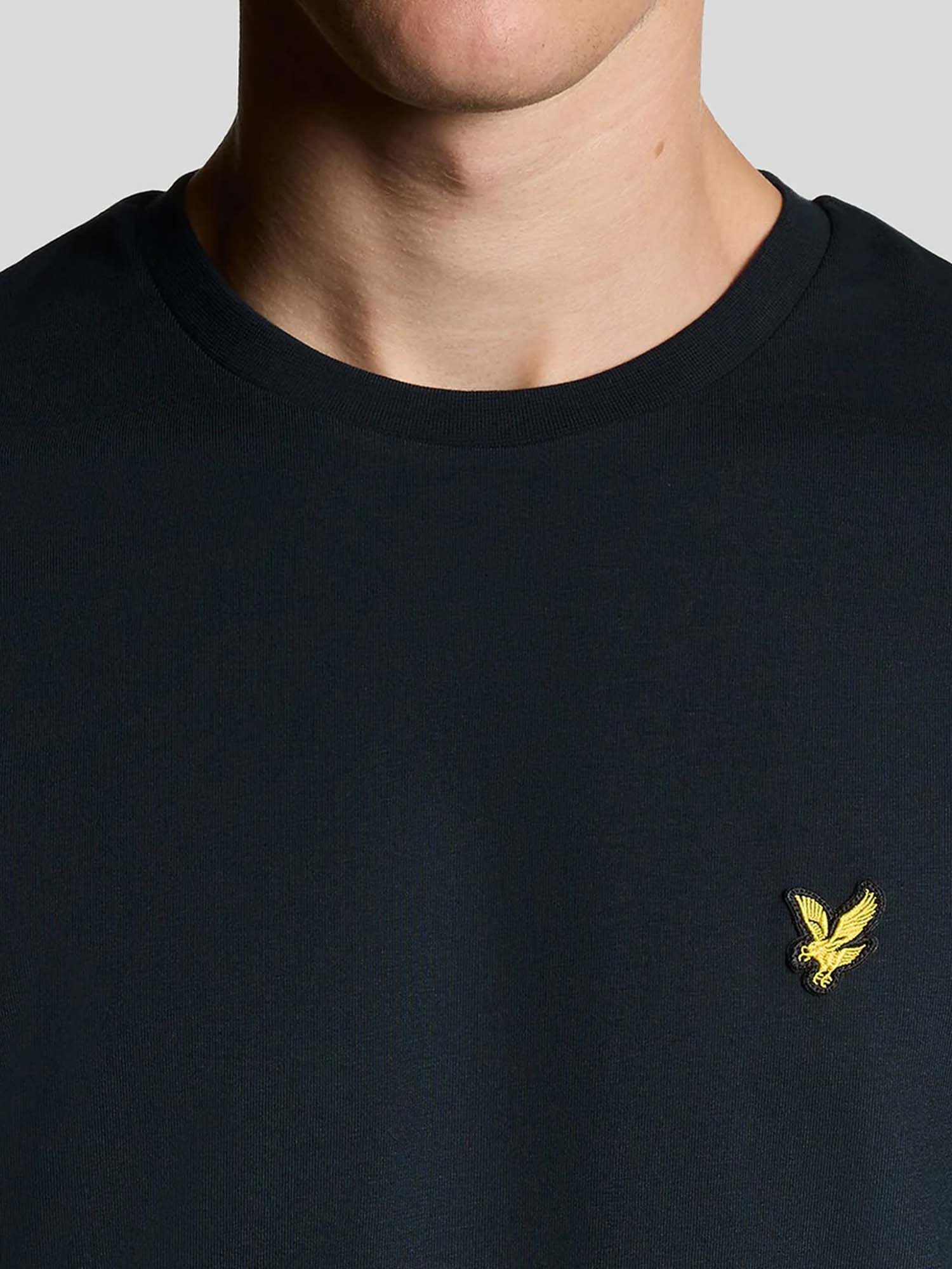 Lyle & Scott Plain T-Shirt Jet Blu
