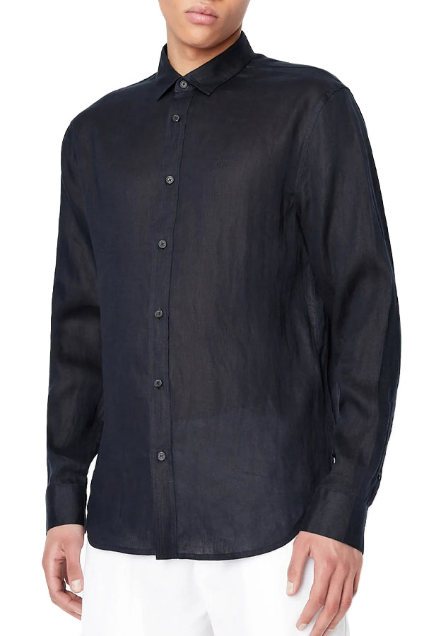 Armani Exchange Shirts Blu