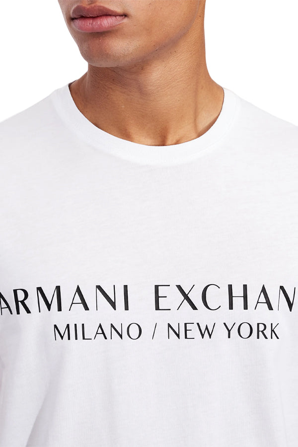 T-SHIRT Bianco Armani Exchange
