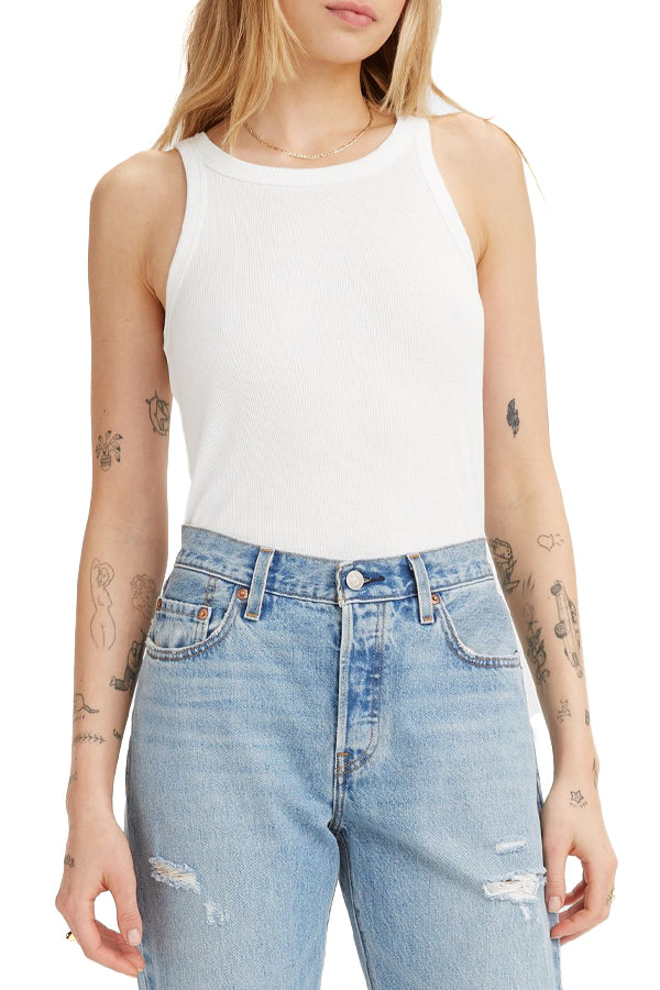 Levi's® Racer Tank Bianco