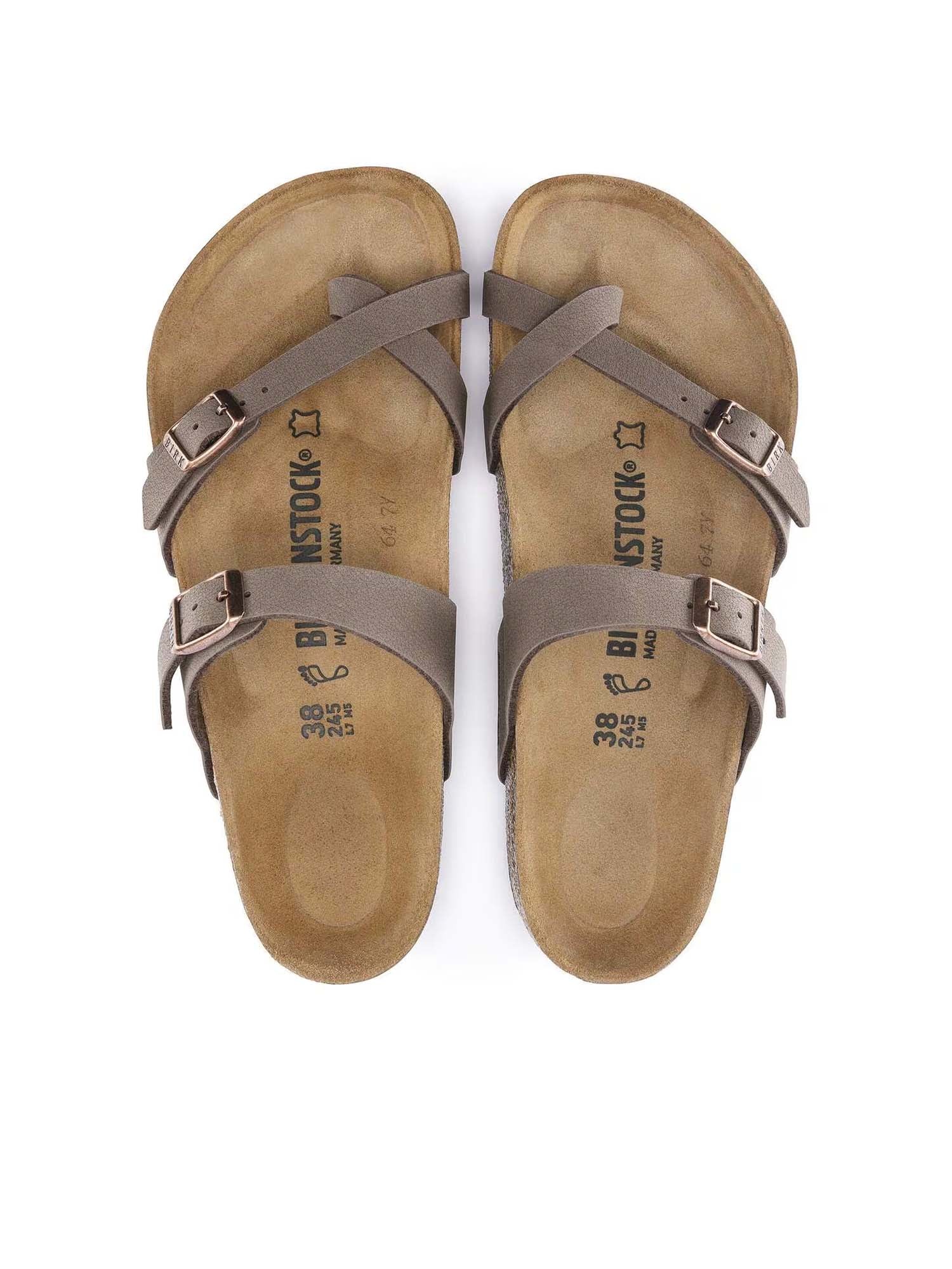 Birkenstock Mayari (Birko-Flor Nubuck) Marrone
