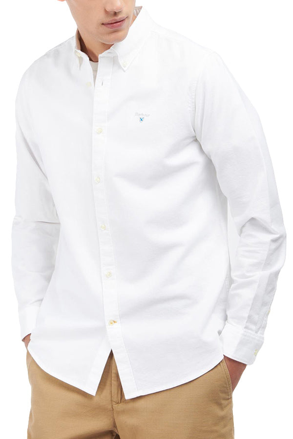 Barbour Oxtown Tailored Shirt Bianco