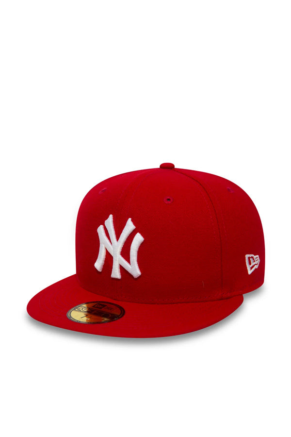 New Era Cappello 59FIFTY Fitted New York Yankees Essential Rosso