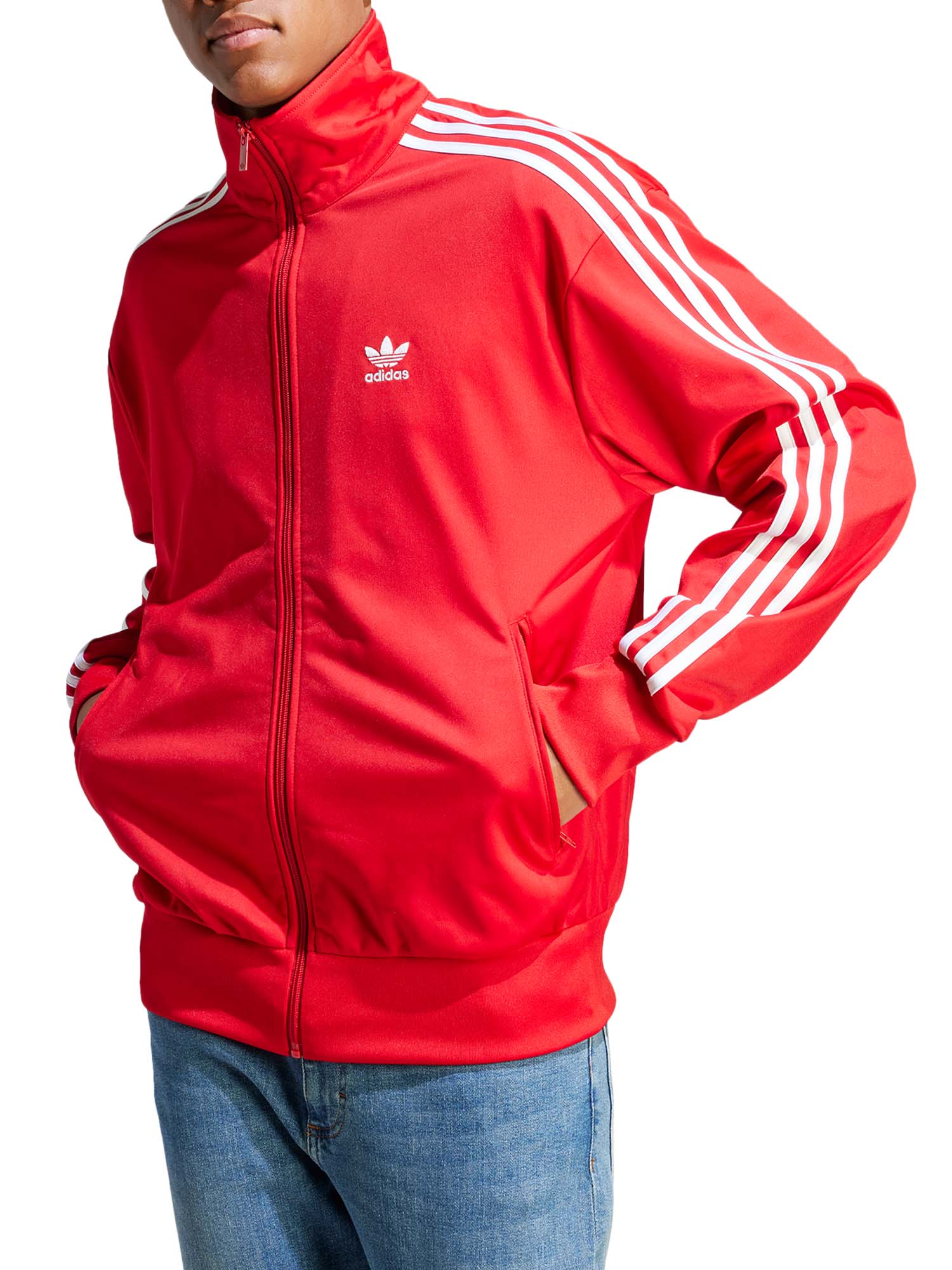 Adidas Track top adicolor Classics Firebird Rosso