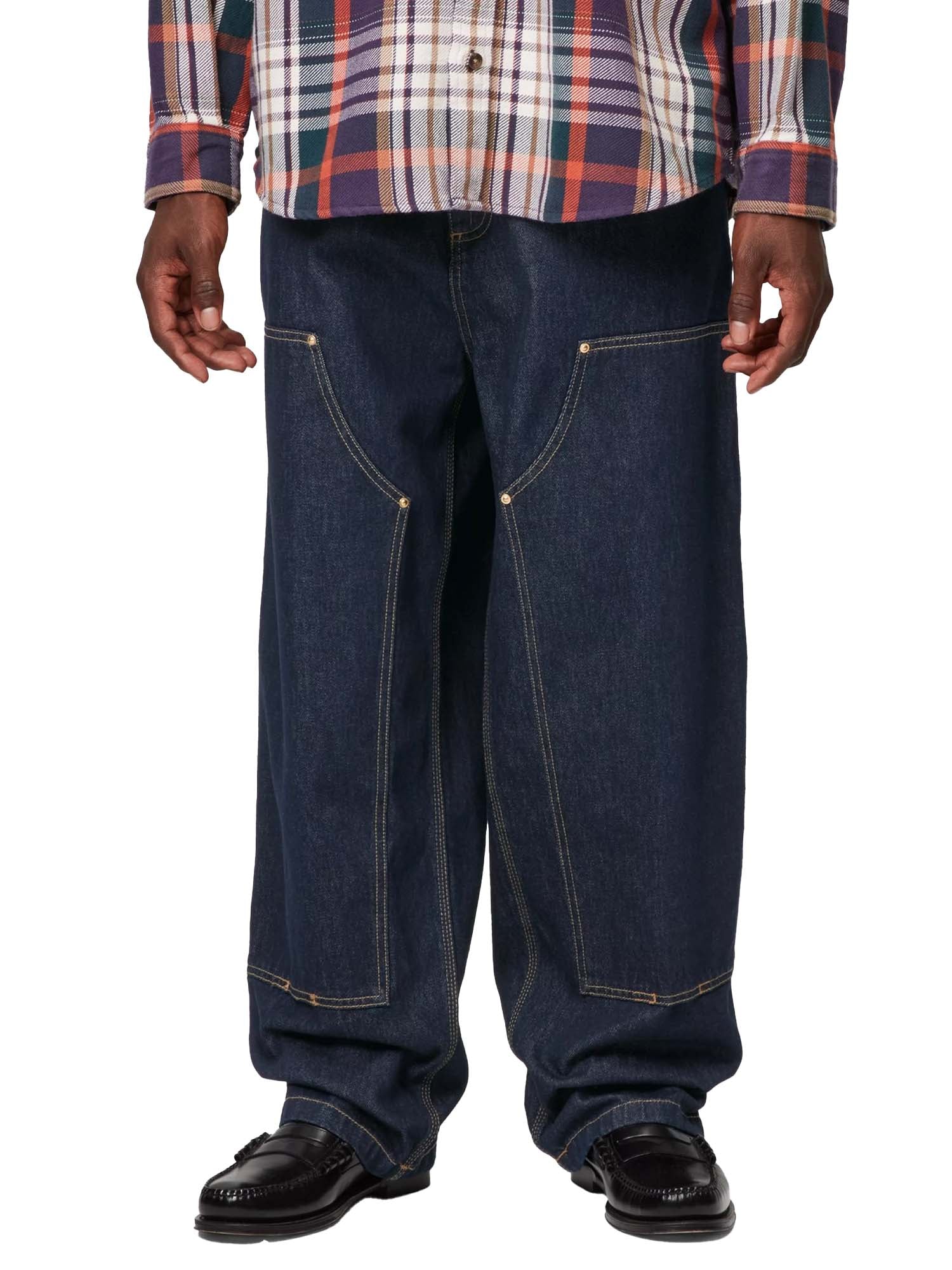 Carhartt Wip Nash Double Knee Pant Blu