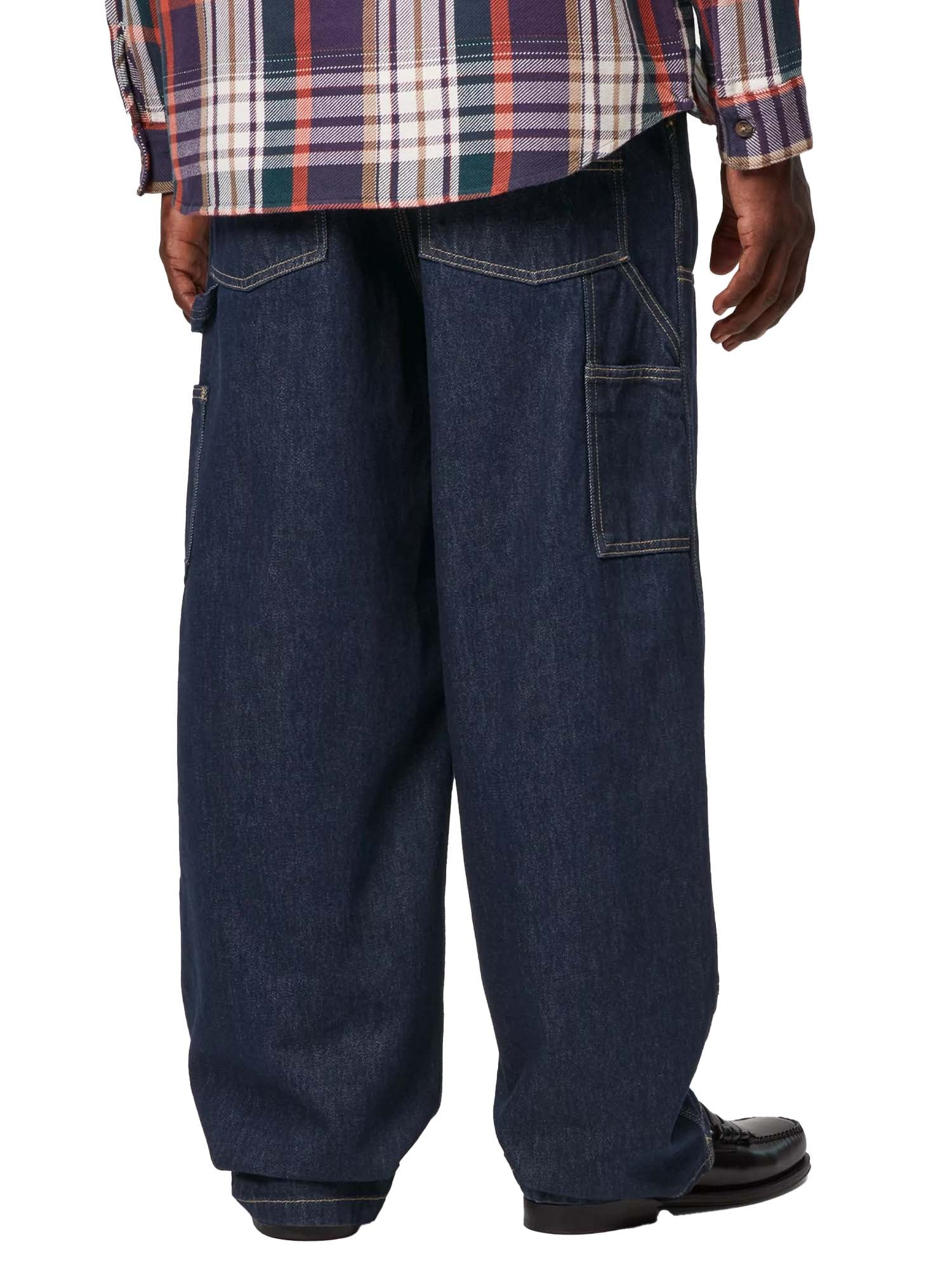 Carhartt Wip Nash Double Knee Pant Blu