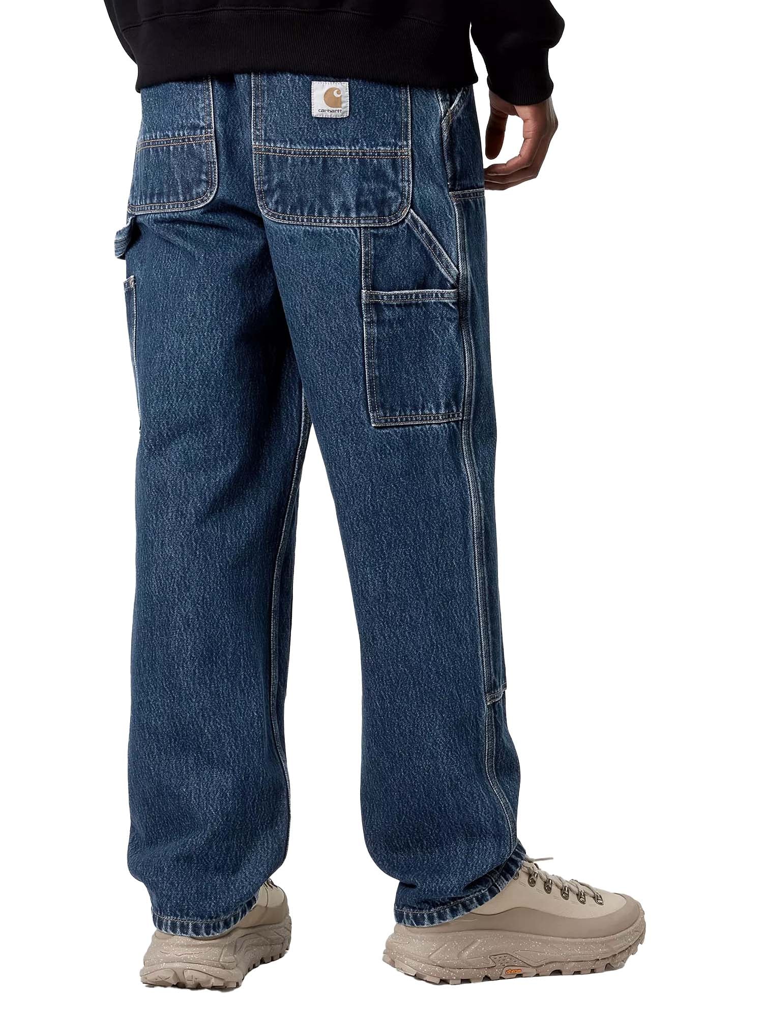 Carhartt Wip Double Knee Pant Blu