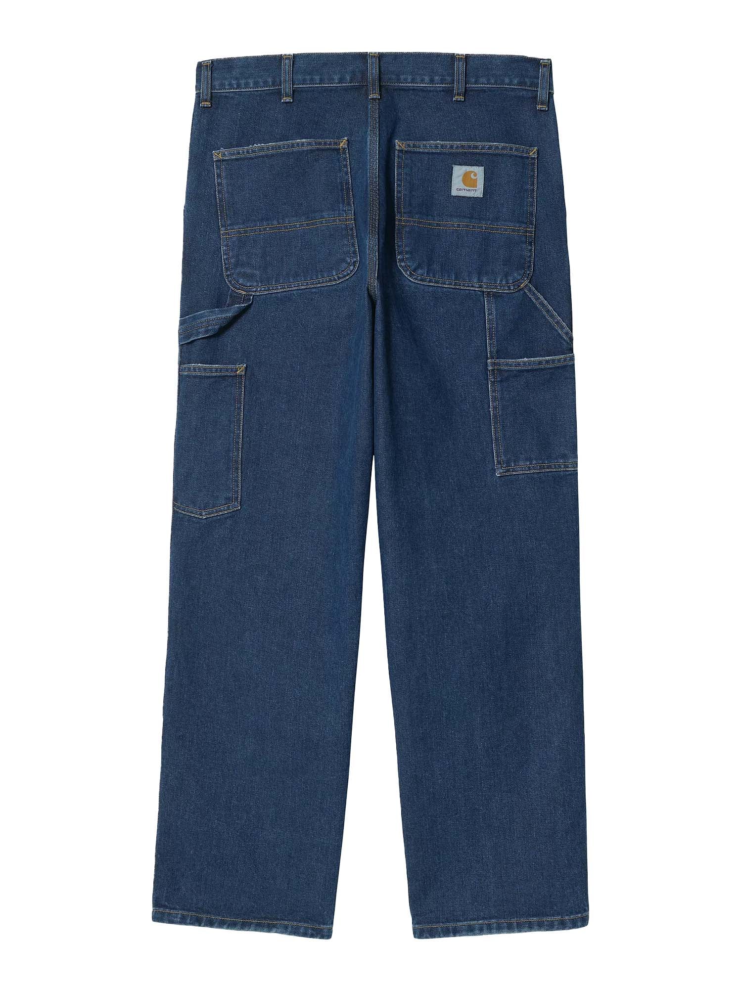 Carhartt Wip Double Knee Pant Blu