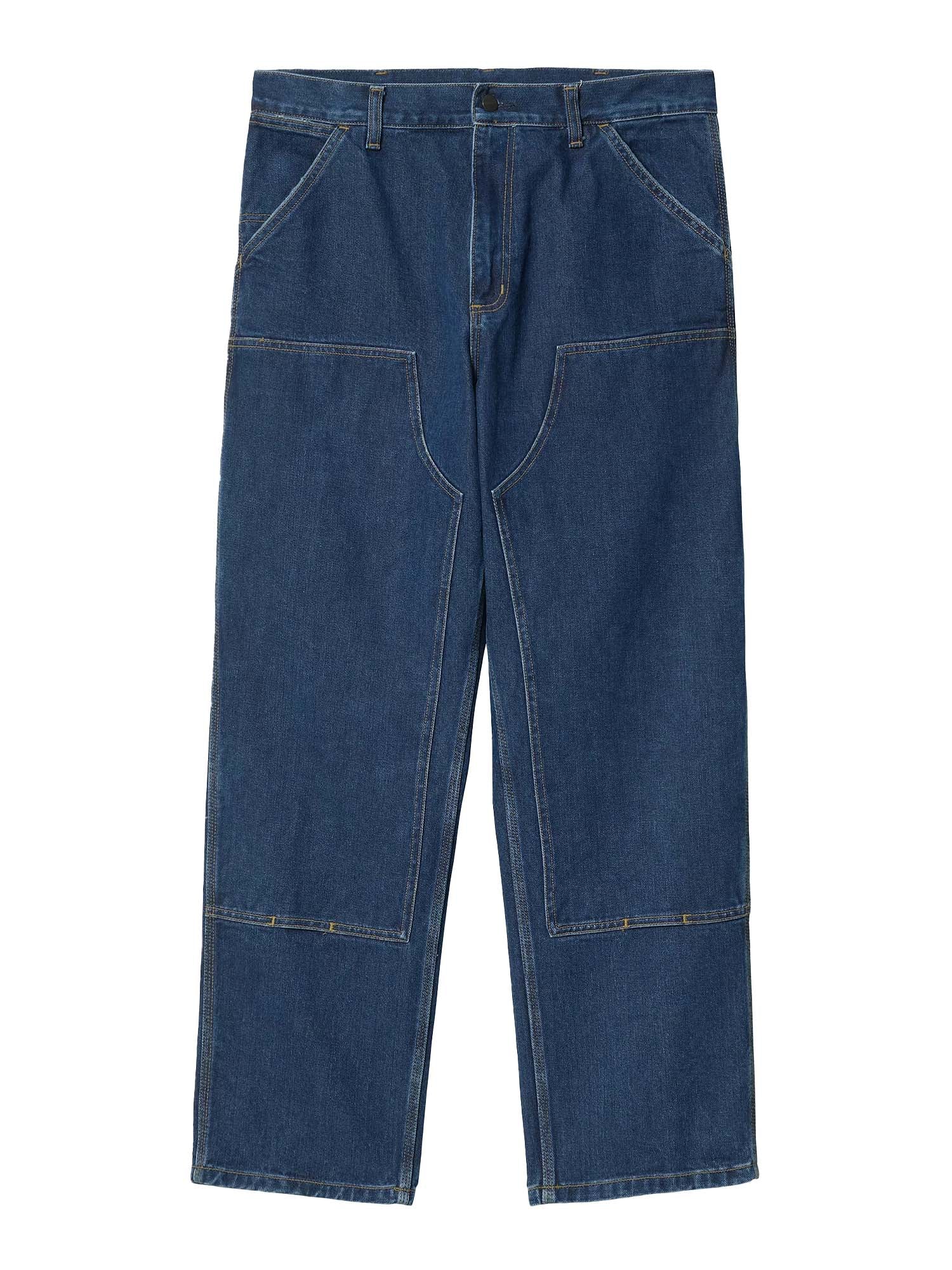 Carhartt Wip Double Knee Pant Blu