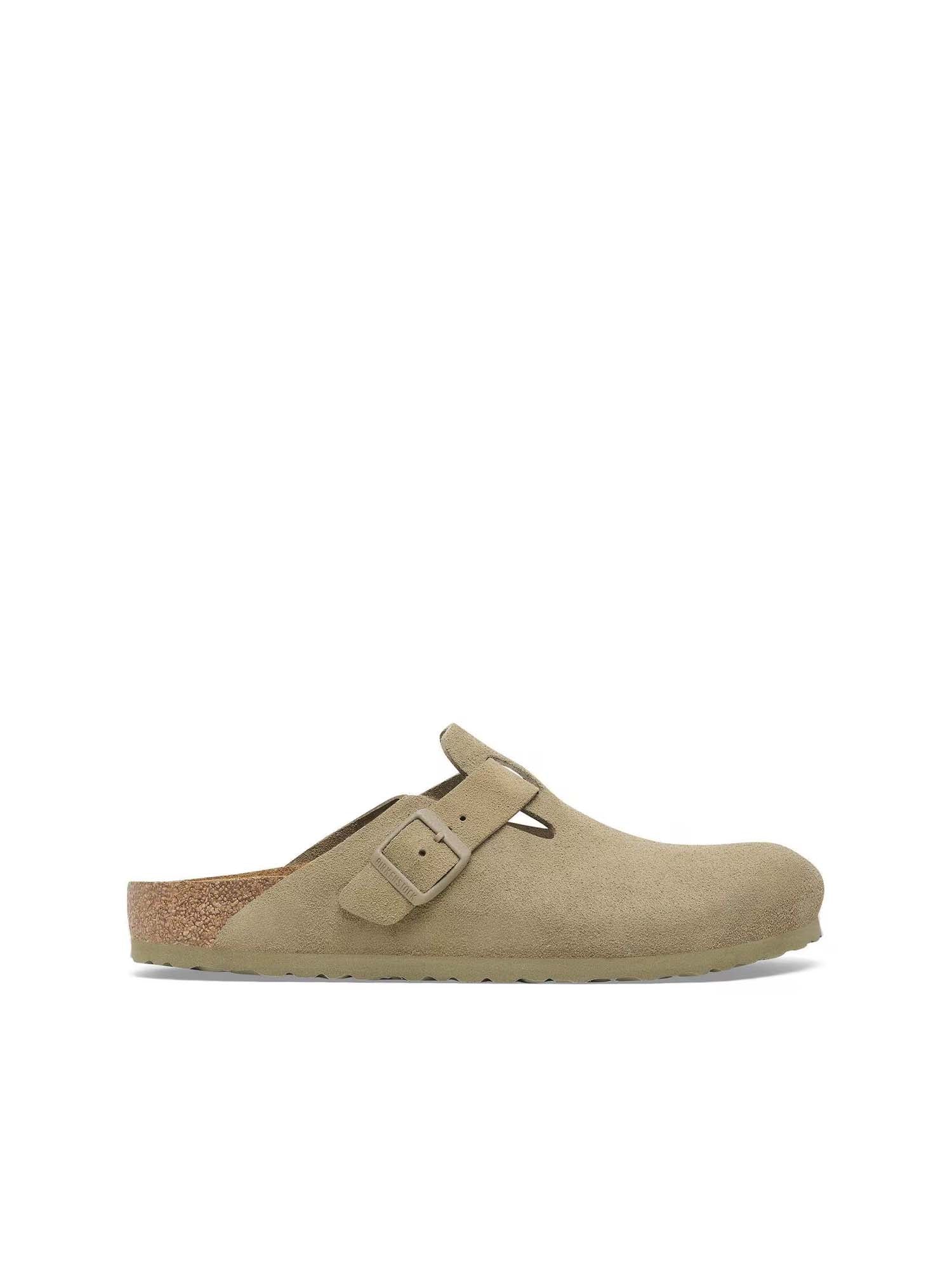 Birkenstock Boston (Pelle Scamosciata) Grigio