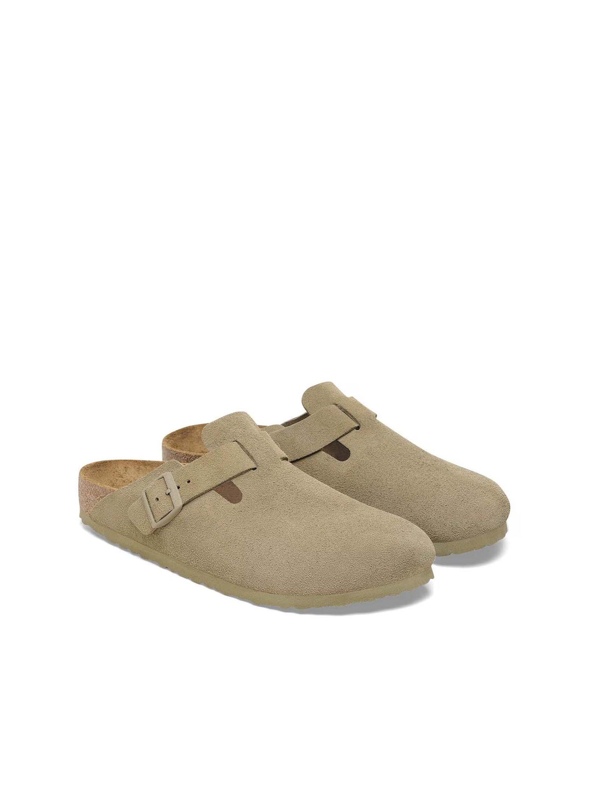 Birkenstock Boston (Pelle Scamosciata) Grigio