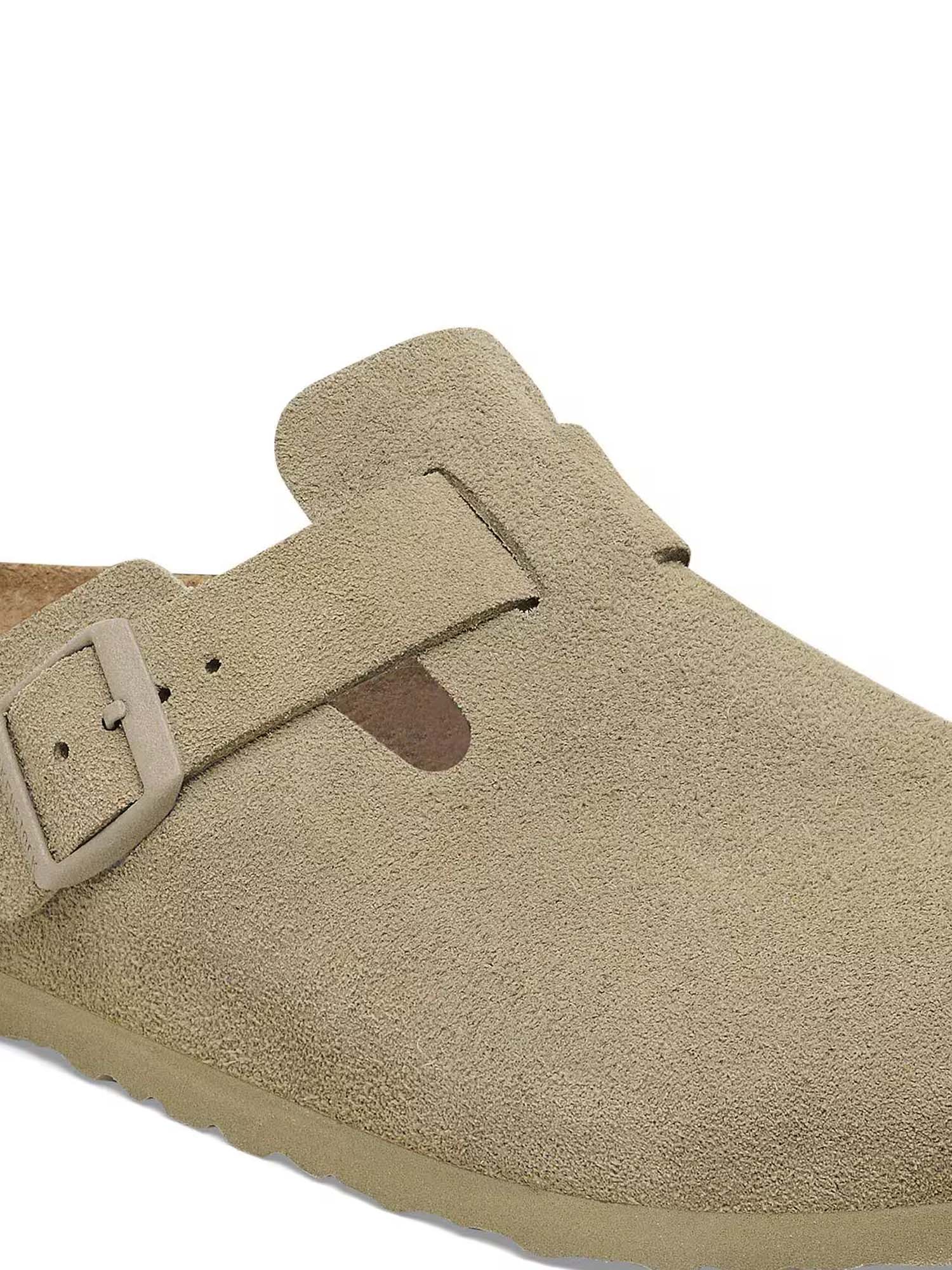 Birkenstock Boston (Pelle Scamosciata) Grigio