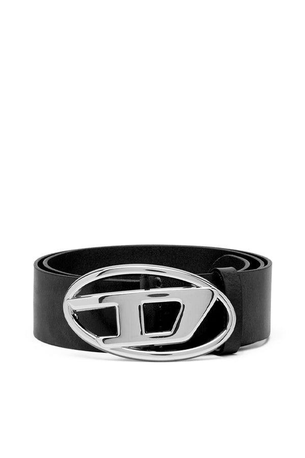 Diesel OVAL D LOGO B-1DR W BELT Nero