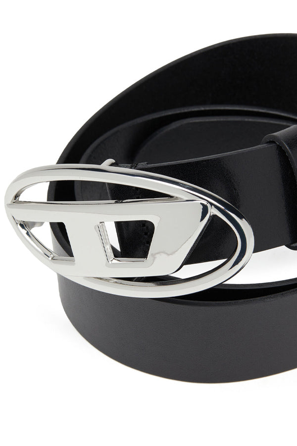 Diesel OVAL D LOGO B-1DR W BELT Nero