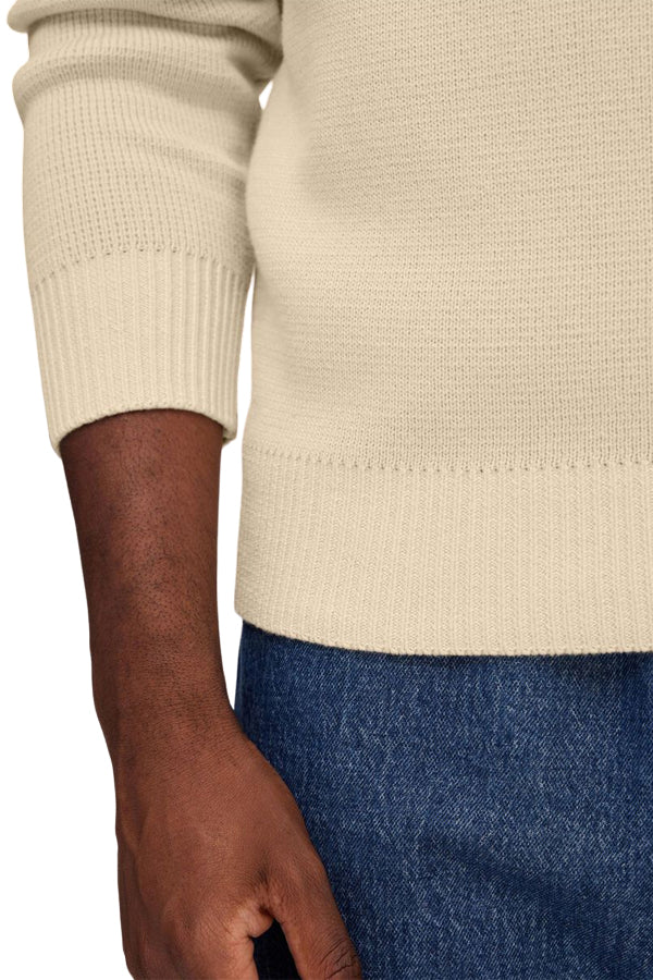 Selected Slhtodd LS Knit Bianco