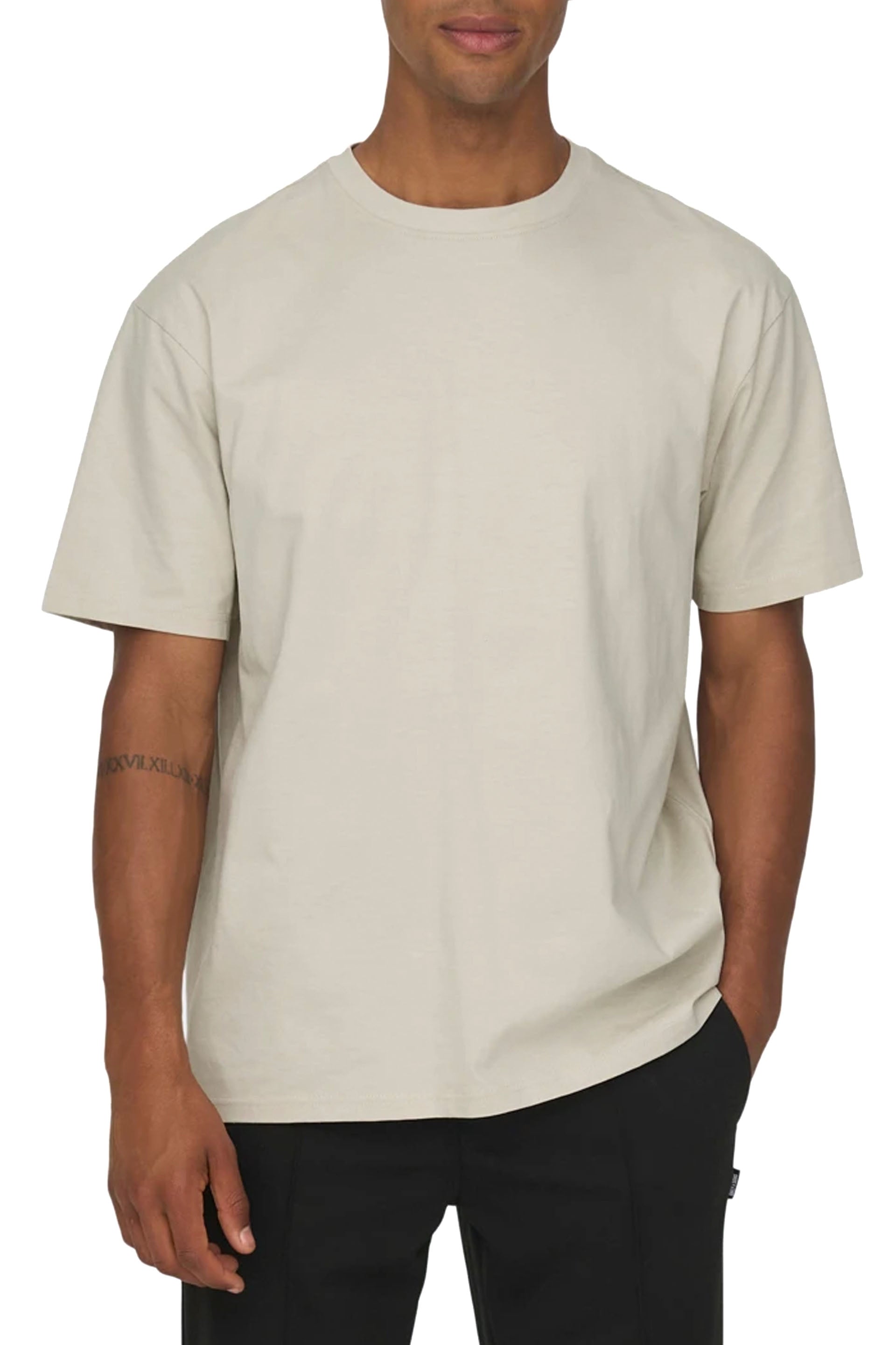 Only & Sons T-shirt Onsfred Grigio