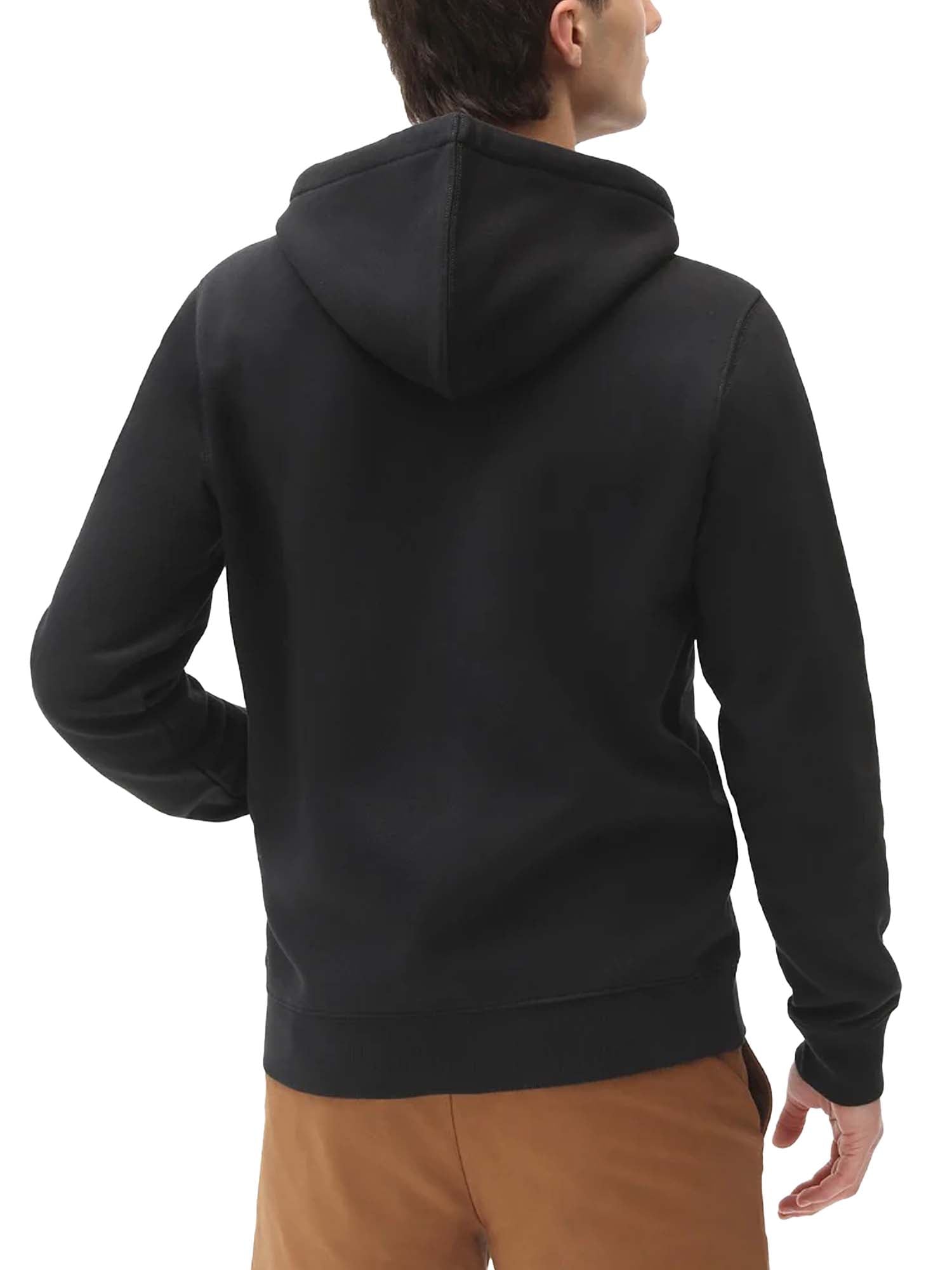 Dickies Felpa con cappuccio e zip Oakport Nero